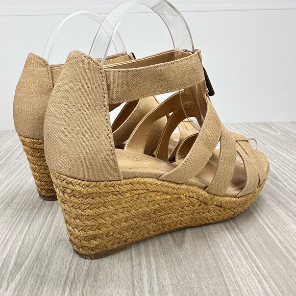 Lauren By Ralph Lauren Womens Kelcie Fabric
Open Toe Casual Espadrille Sandals - Picture 5 of 12